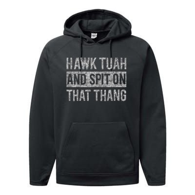 Hawk Tush Election Humor Parody Performance Fleece Hoodie