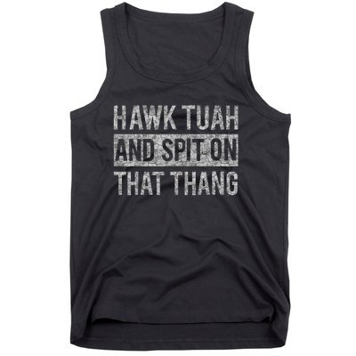 Hawk Tush Election Humor Parody Tank Top