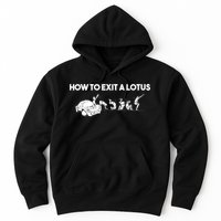 How To Exit A Lotus Racing Car Funny Joke Autocross Drag Gift Hoodie