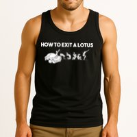 How To Exit A Lotus Racing Car Funny Joke Autocross Drag Gift Tank Top