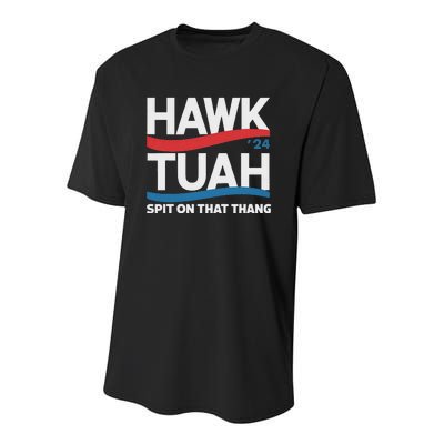 Hawk Tush Election Satire Funny Youth Performance Sprint T-Shirt