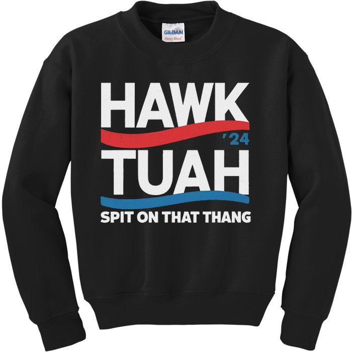 Hawk Tush Election Satire Funny Kids Sweatshirt