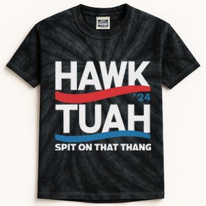 Hawk Tush Election Satire Funny Kids Tie-Dye T-Shirt