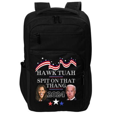 Hawk Tauh Funny Election 2024 Spit On That Thang Biden Impact Tech Backpack