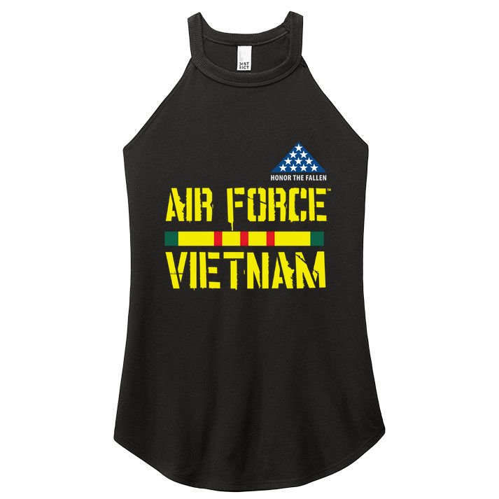 Honor The Fallen Air Force Vietnam Gift Women's Perfect Tri Rocker Tank