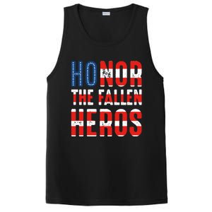 Honor The Fallen Heros Gift Usa American Flag Gift Veterans Day Gift PosiCharge Competitor Tank