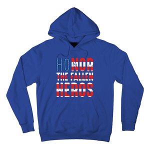 Honor The Fallen Heros Gift Usa American Flag Gift Veterans Day Gift Hoodie