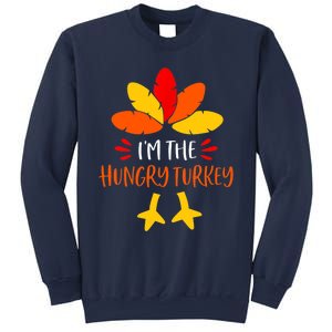 Hungry Turkey Family Shirts Matching Thanksgiving Pajamas Sweatshirt