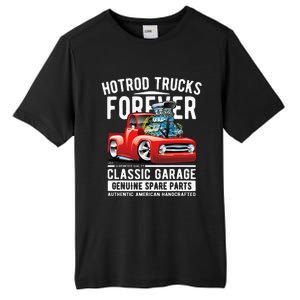 Hotrod Trucks Forever Cartoon Classic Truck Design Tall Fusion ChromaSoft Performance T-Shirt