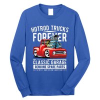 Hotrod Trucks Forever Cartoon Classic Truck Design Long Sleeve Shirt