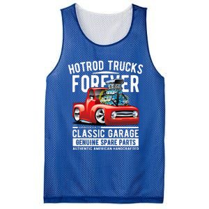 Hotrod Trucks Forever Cartoon Classic Truck Design Mesh Reversible Basketball Jersey Tank