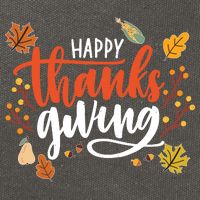 Happy Thanksgiving For Family Holiday Cotton Canvas Backpack