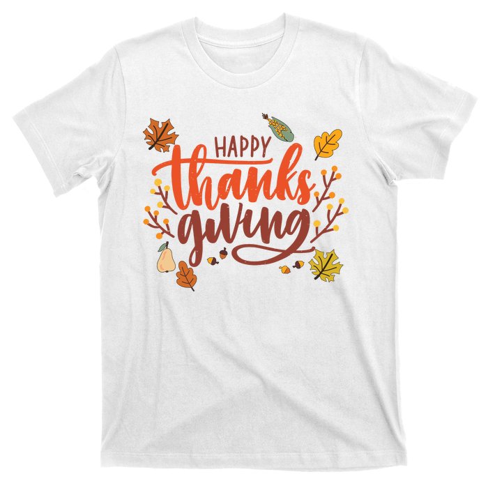 Happy Thanksgiving For Family Holiday T-Shirt