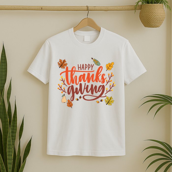 Happy Thanksgiving For Family Holiday T-Shirt