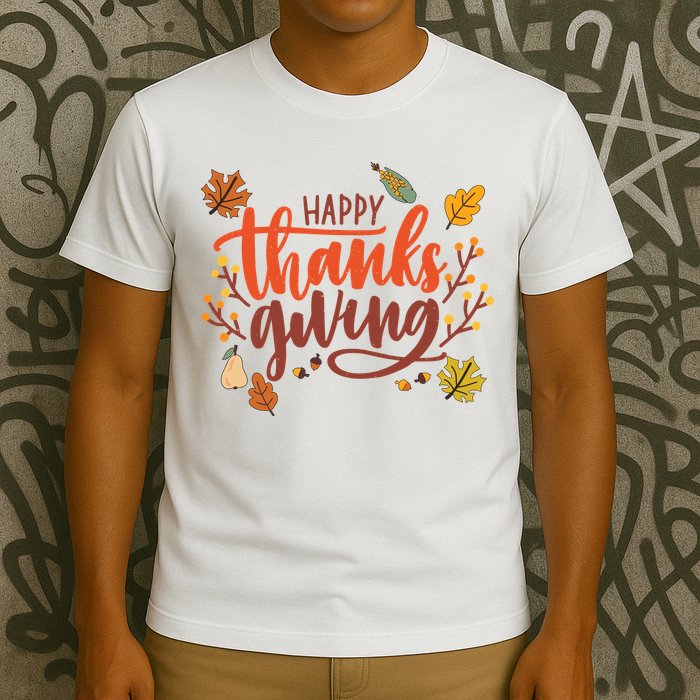 Happy Thanksgiving For Family Holiday T-Shirt