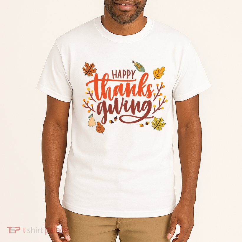 Happy Thanksgiving For Family Holiday Tall T-Shirt