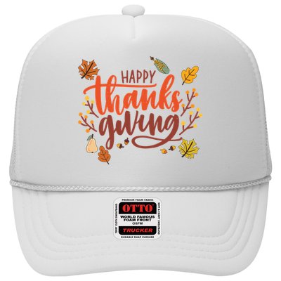 Happy Thanksgiving For Family Holiday Trucker Hat