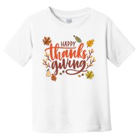 Happy Thanksgiving For Family Holiday Toddler T-Shirt