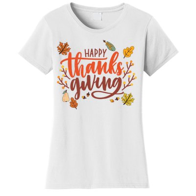 Happy Thanksgiving For Family Holiday Women's T-Shirt