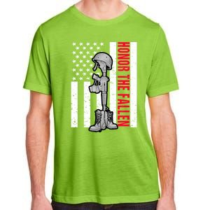 Honor The Fallen Memorial Day American Flag Great Gift Adult ChromaSoft Performance T-Shirt