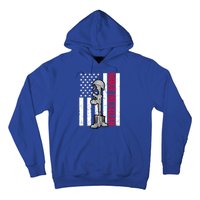 Honor The Fallen Memorial Day American Flag Great Gift Hoodie