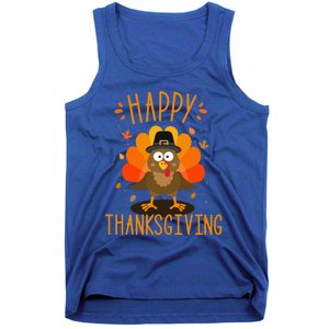 Happy Thanksgiving For Turkey Day Family Dinner Funny Gift Tank Top