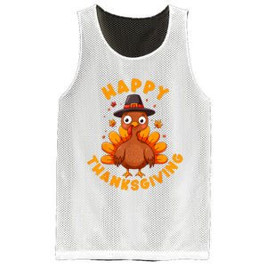 Happy Thanksgiving For Turkey Day Family Dinner Mesh Reversible Basketball Jersey Tank