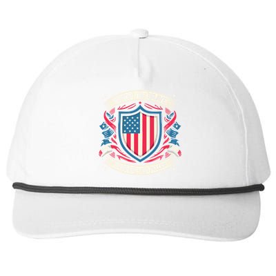 Honor The Fallen Veteran Military Veterans Day Snapback Five-Panel Rope Hat