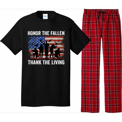 Honor The Fallen Thank The Living Soldiers Memorial Day Meaningful Gift Pajama Set