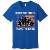 Honor The Fallen Thank The Living Soldiers Memorial Day Meaningful Gift Premium T-Shirt