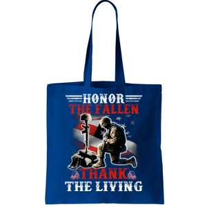 Honor The Fallen Veteran Themed Military Support Cool Gift Tote Bag