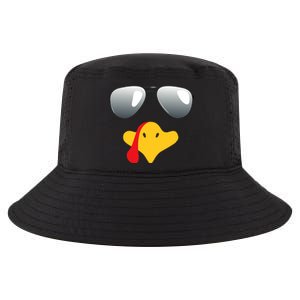 Happy Thanksgiving Funny Turky Sunglasses Cool Comfort Performance Bucket Hat