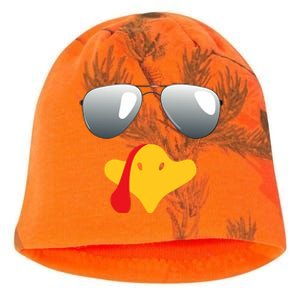 Happy Thanksgiving Funny Turky Sunglasses Kati - Camo Knit Beanie