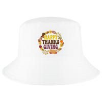 Happy Thanksgiving Fall Holiday Cool Comfort Performance Bucket Hat