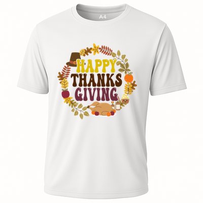 Happy Thanksgiving Fall Holiday Performance Shirt
