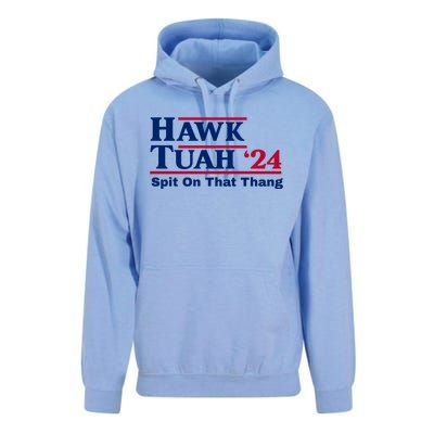 Hawk Tuah Funny Saying Unisex Surf Hoodie