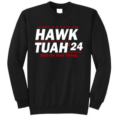 Hawk Tuah Funny Saying Sweatshirt