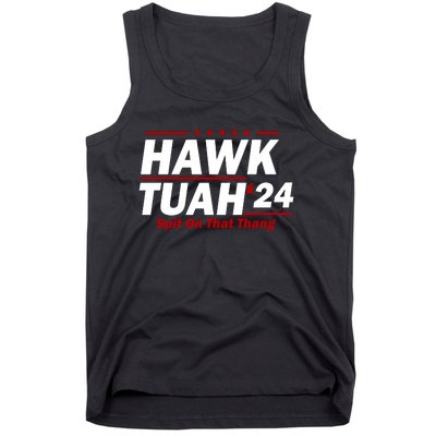 Hawk Tuah Funny Saying Tank Top