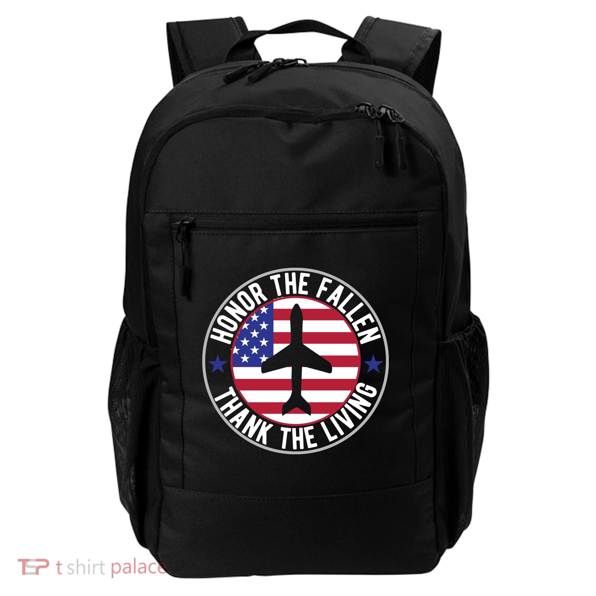 Honor The Fallen Thank The Living Memorial Day Gift Backpack