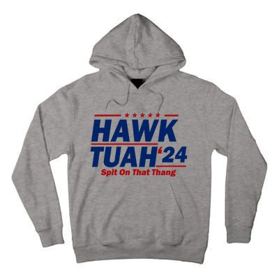 Hawk Tuah Funny Saying Tall Hoodie