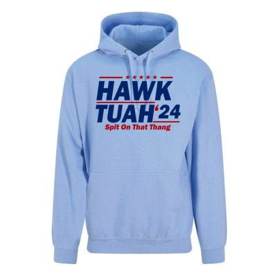 Hawk Tuah Funny Saying Unisex Surf Hoodie