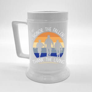 Honor The Fallen Thank The Living Usa Veteran Veterans Day Meaningful Gift Beer Stein