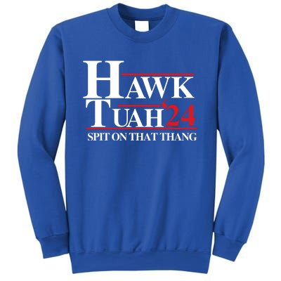 Hawk Tuah Funny Saying Sweatshirt