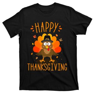 Happy Thanksgiving For Turkey Day Family Dinner T-Shirt