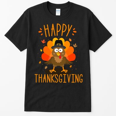 Happy Thanksgiving For Turkey Day Family Dinner Tall T-Shirt