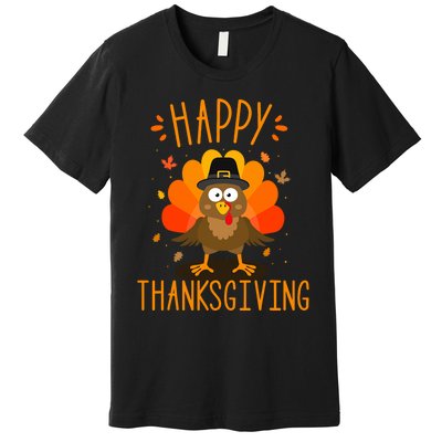 Happy Thanksgiving For Turkey Day Family Dinner Premium T-Shirt