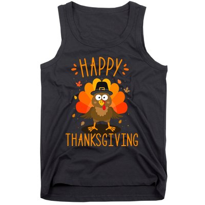 Happy Thanksgiving For Turkey Day Family Dinner Tank Top