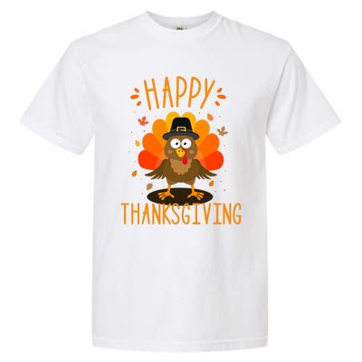 Happy Thanksgiving For Turkey Day Family Dinner Garment-Dyed Heavyweight T-Shirt