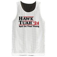 Hawk Tuah Funny Saying Mesh Reversible Basketball Jersey Tank