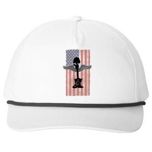 Honor The Fallen Thank The Living Military Brother Sister Cute Gift Snapback Five-Panel Rope Hat